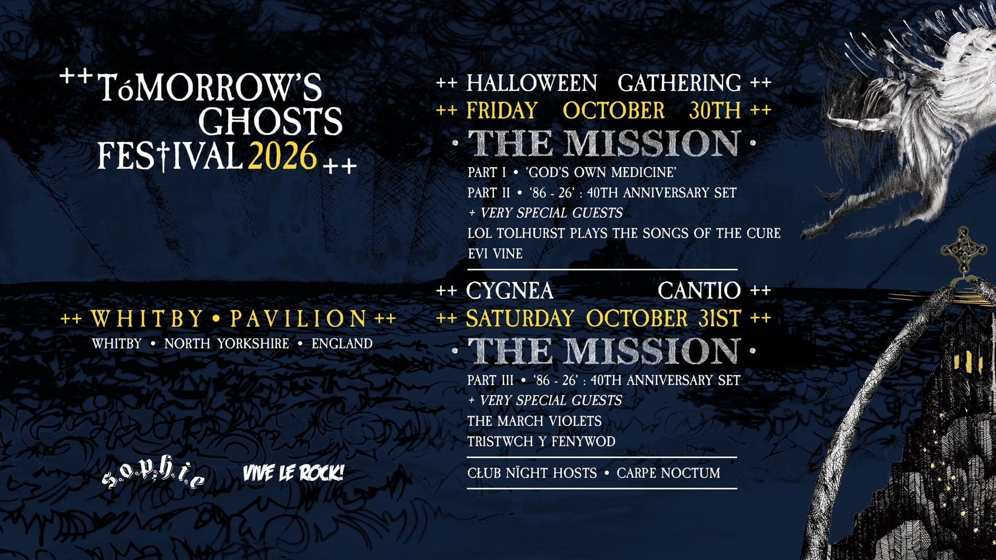 Tomorrow's Ghosts Festival: 2026 Halloween Gathering