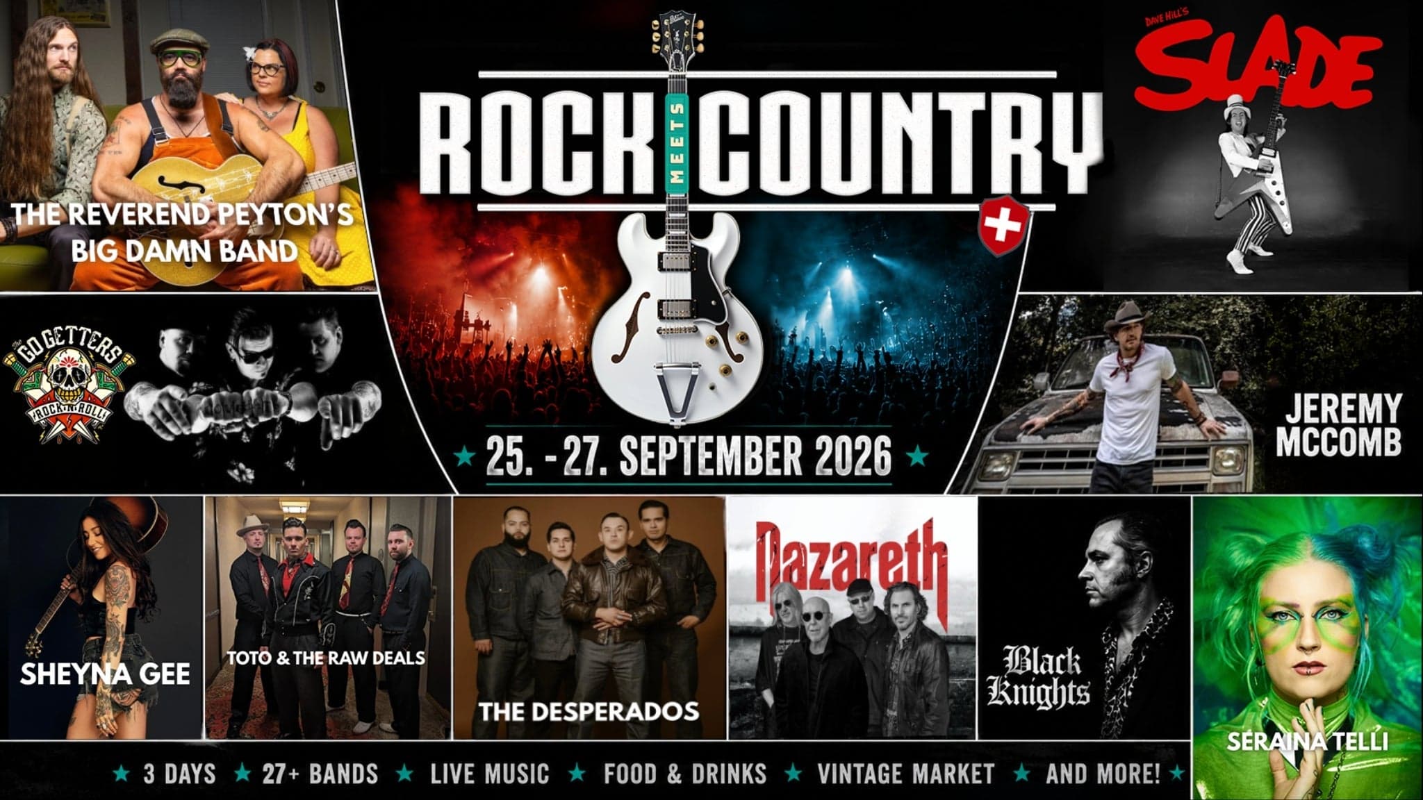 Rock Meets Country 2027 | 3-Day Pass Friday