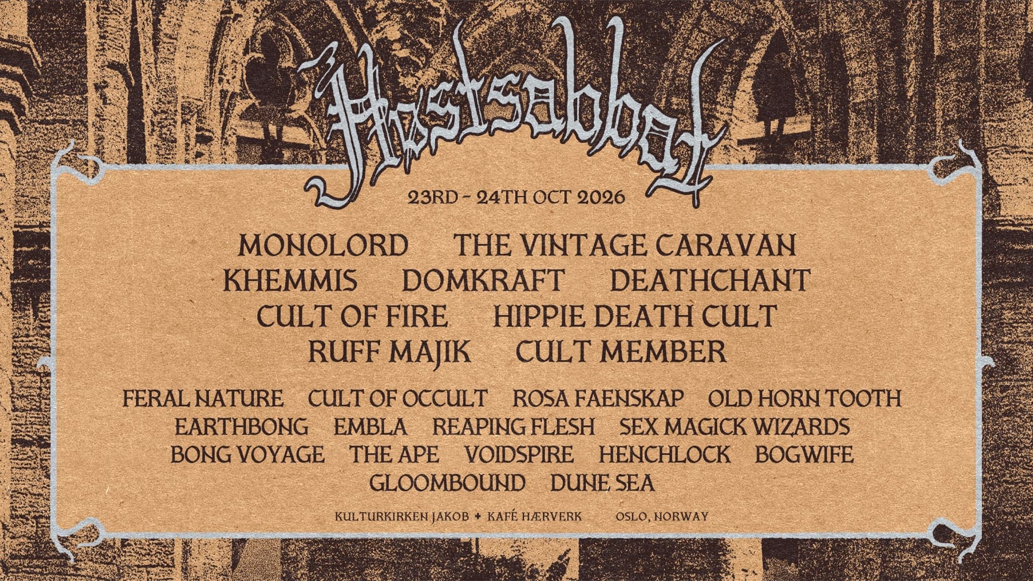 HØSTSABBAT 2026 (FESTIVAL PASS)